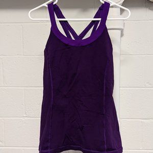 Purple Lululemon Workout Tank, Size 12
